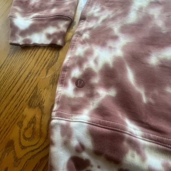 Lululemon All Yours tie die hoodie Pullover Sweatshirt Marmoleado Ancient Copper - Picture 11 of 14